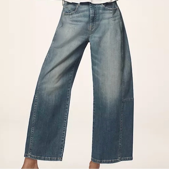 Pilcro Denim - Pilcro Kenna Midrise Cropped Barrell Jeans 27P